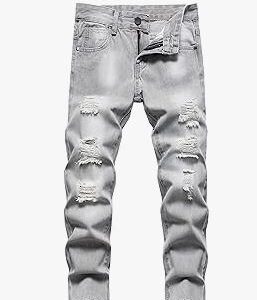 b-c-Boy's Skinny Fit Ripped Destroyed Distressed Fashion Kids Denim Jeans
