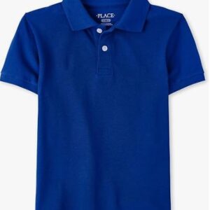 b-c-The Children's Place boys Uniform Short Sleeve Pique Polo